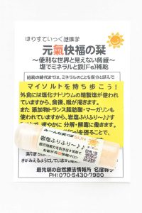 新習慣　マイソルト